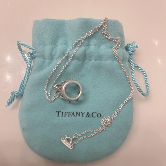 Tiffany & Co. Jewelry - Tiffany & Co Crown Charm & Necklace
